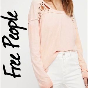 🌸 We The Free First Love Lace Up Tee 🌸